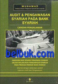 AUDIT & PENGAWASAN SYARIAH PADA BANK SYARIAH