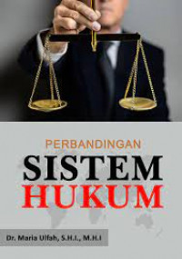 Buku ajar perbandingan sistem hukum