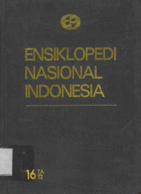 Ensiklopedi Nasional Indonesia 16 TA TZ