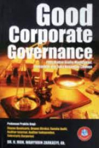 Good corporate governance : Pada badan usaha manufaktur,perbankan, dan jasa keuangan lainya