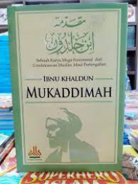 Ibnu Khaldun Mukaddimah