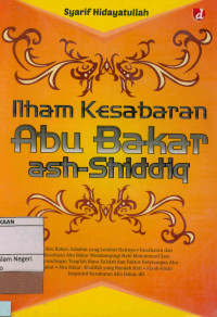 Ilham kesabaran Abu Bakar ash-Shiddiq