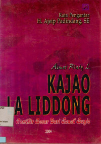 Kajao La Liddong : Pemikir Besar Dari Tanah Bugis