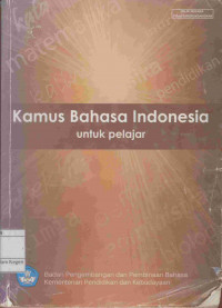 Kamus Bahasa Indonesia untuk pelajar