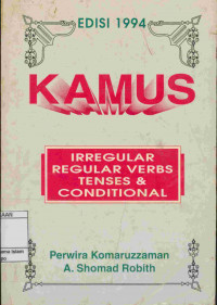 Kamus ireguler reguler verbs tenses & conditional