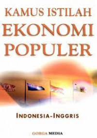 Kamus Istilah Ekonomi Populer; Indonesia - Inggris