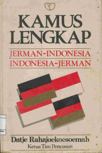 Kamus lengkap Jerman - Indonesia  Indonesia - Jerman