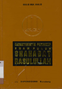 Karakteristik Perihidup Enam Puluh Shahabat rasulullah