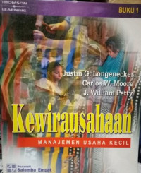 Kewirausahaan buku 1 : manajemen usaha kecil