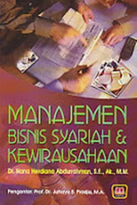 Image of Manajemen bisnis syariah & kewirausahaan