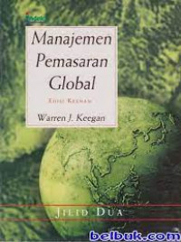 Manajemen Pemasaran Global Jilid 2