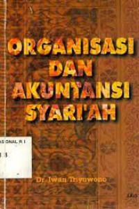 Organisasi dan akuntansi syari'ah