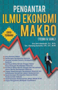 Pengantar ilmu ekonomi makro : (Teori dan soal)