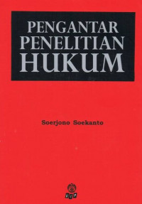 Pengantar Penelitian Hukum