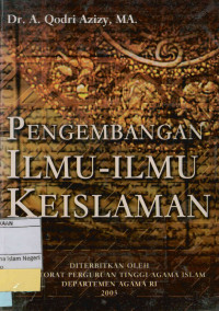 Pengembangan Ilmu-Ilmu Keislaman