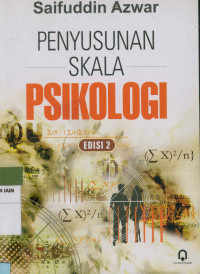 Penyusunan skala psikologi Edisi 2