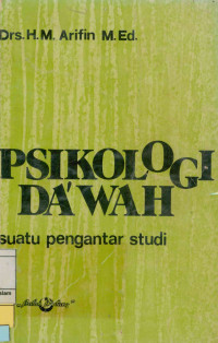 Psikologi Da'wah : Suatu Pengantar Studi