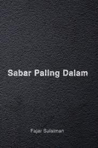 Sabar Paling  Dalam