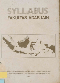 Syallabus Fakultas Adab IAIN