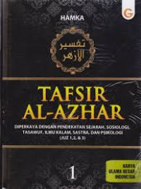 Tafsir Al-Azhar Buku 1 ( Juz 1,2, & 3)