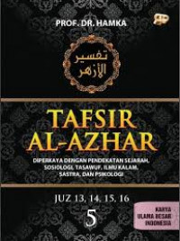 Tafsir Al-Azhar Buku 5 ( Juz 13,14,15, & 16)