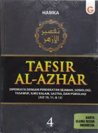Tafsir Al-Azhar Buku 4 ( Juz10,11,, & 12)