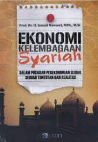 EKONOMI KELEMBAGAAN SYARIAH