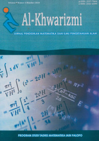 Al- khwarizmi : Jurnal pendidikan matematika dan ilmu pengetahuan alam