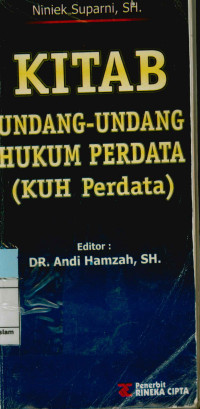 Kitab undang-undang hukum perdata (KUHPerdata)