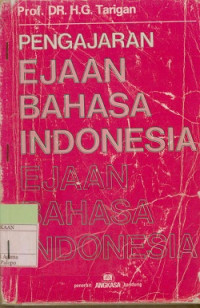 Pengajaran  Ejaan Bahasa indonesia