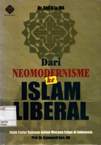 Dari neomodernisme ke Islam liberal