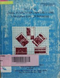 Ringkasan Hasil Penelitian IAIN 1983/1984 (Pendidikan Islam di Indonesia)